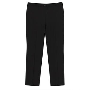 NWT Talbots Signature Black Ankle Pants Classic Work Trousers Size 10